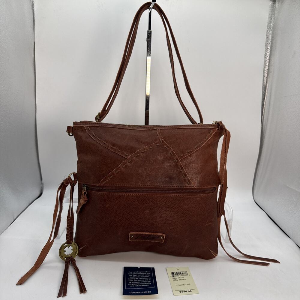 Lucky Brand brown leather bag new with tags - Boho, Festival, Hippie Bag
